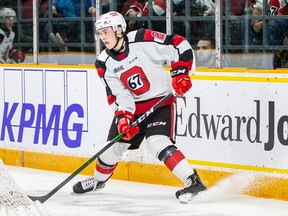 Jack Quinn scored twice for the 67's against the Generals on Wednesday afternoon.