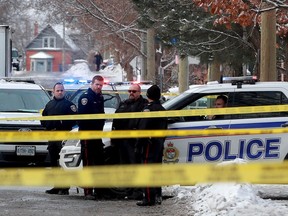Gilmour Street near Kent remained blocked off by police Wednesday (Jan. 8, 2020) morning following a shooting that left one person dead and three more in hospital — including a 15-year-old boy at CHEO.