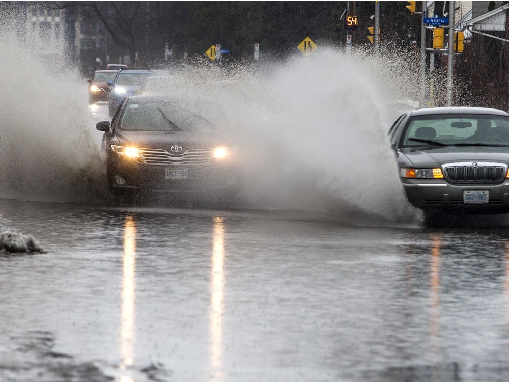 Streets become small lakes in downpour, most ski centres washed for ...