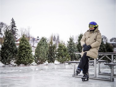 John Young got out to the Rideau Canal Skateway for opening day of the 50th season Saturday, January 18, 2020.