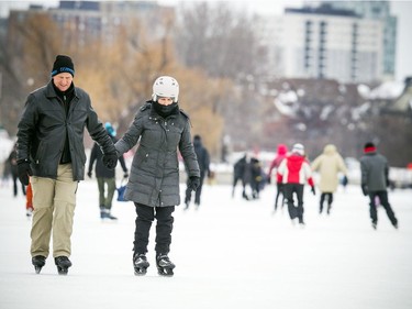 The Rideau Canal Skateway opened for the 50th season Saturday, January 18, 2020.