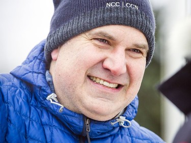 NCC CEO Tobi Nussbaum was on hand for the opening celebration of the Rideau Canal Skateway 50th season Saturday, January 18, 2020.