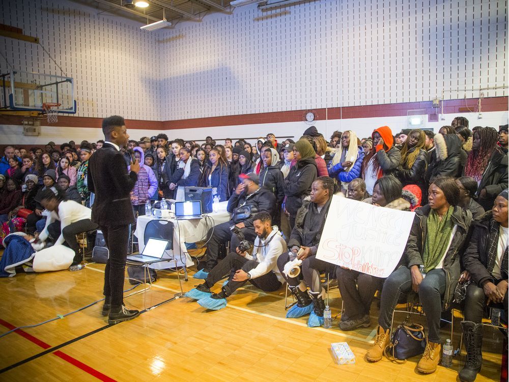 Community gathers to mourn teen slain on Gilmour Street Ottawa