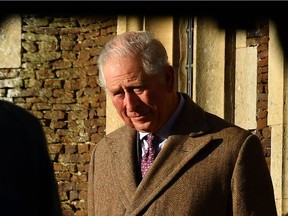 FILE: Britain's Prince Charles, Prince of Wales.