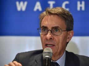 Human Rights Watch organization executive director, US Kenneth Roth.