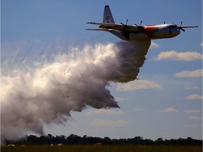 FILE PHOTO: A Large Air Tanker (LAT) C-130 Hercules.