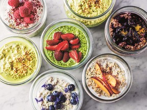 Chia Bircher Bowls from Whole Food Cooking Every Day.