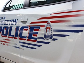 Kingston Police cruiser.