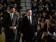Prime Minister Justin Trudeau and Alberta Premier Jason Kenney attended a Jan. 12 memorial service at the University of Alberta for the victims of the Ukrainian passenger plane crash in Iran. So far, Trudeau has kept the politics out of it.
