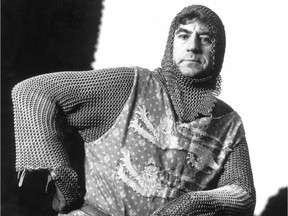 Terry Jones (of Monty Python fame), cast as a knight in an irreverent view of the legendary Crusades.