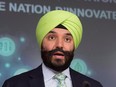 Innovation Minister Navdeep Bains.