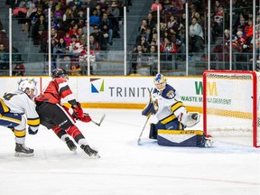 File photo/ Ottawa 67's set a new franchise record of 15 consecutive wins with an 8-4 defeat of Kingston.