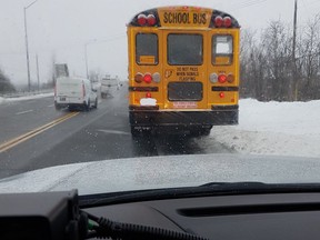 School bus driver fined for texting at the wheel.