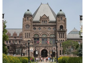 Queen's Park in Toronto. File photo