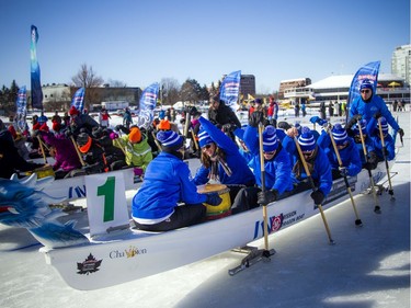 The Ottawa Ice Dragon Boat Festival was held Saturday, February 8, 2020, along the Rideau Canal at Dow's Lake. The sold-out 2nd IIDBF World Ice Dragon Boat Festival had competitors from all around the world, including; China, England, India, Iran, Ireland, Japan, New Zealand, United States and Canada.