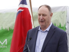 John Yakabuski, the minister of natural resources and forestry in Ontario