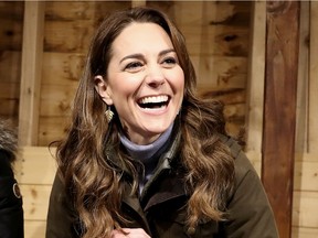 Catherine, Duchess of Cambridge visits at The Ark Open Farm on February 12, 2020 in Newtownards, Northern Ireland. This visit is part of her Early Years Foundation Survey.