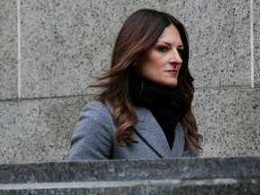 Lawyer Donna Rotunno leaves New York Criminal Court on the first day of film producer Harvey Weinstein's sexual assault trial in the Manhattan borough of New York City, New York, U.S., January 6, 2020.