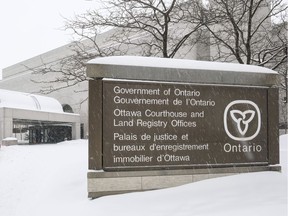 Government of Ontario Ottawa Courthouse. January 9,2018.