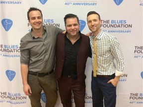 HOROJO Trio wins International Blues Challenge 2020 in Memphis. left to right: Jamie Holmes, Jeff Rogers, JW-Jones.