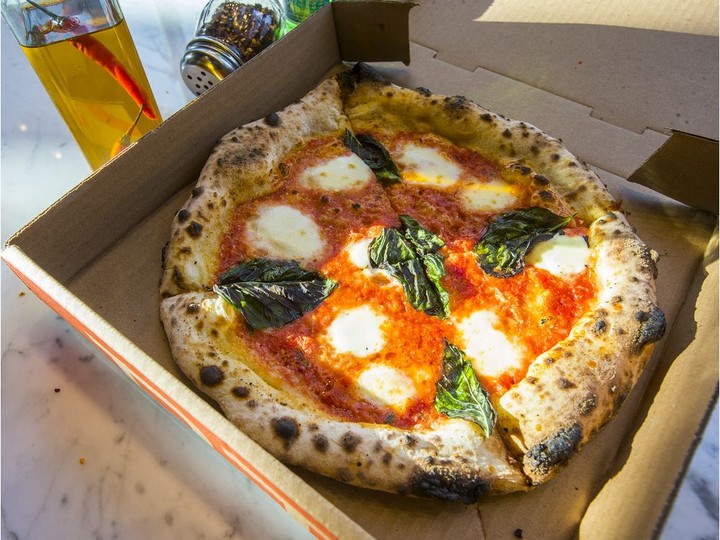  A margherita pizza from Pi Co
