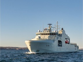 Irving is building these Arctic Offshore Patrol Ships for both the Royal Canadian Navy and Canadian Coast Guard. DND photo