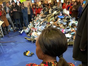 3,700 pairs of shoes, one for each person killed in a traffic crash around the world every day, were presented as an exhibit at the Global Ministerial Conference on Road Safety in Stockholm, Sweden this month.