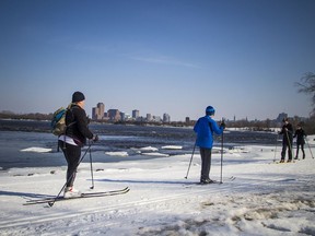 Files: People were out enjoying the SJAM trail along the Ottawa River, in the beautiful sunshine Sunday, February 23, 2020.