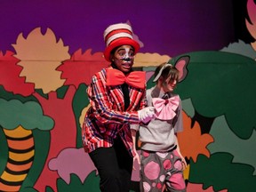 Aliyah Sutherland stars at the Cat in the Hat in the Woodroffe High School production of Seussical The Musical on February 22nd.