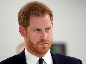 FILE PHOTO: Britain's Prince Harry, Duke of Sussex.