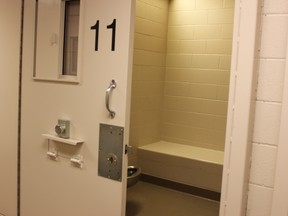 Kingston Police cells. (Whig-Standard File Photo)