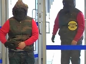 The Ottawa Police Service Robbery Unit is looking for assistance from the public in identifying a male suspect involved in a commercial armed robbery in the 100 block of Centrepointe Drive.