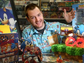 To say Aaron Kurtzer is obsessed with Sonic the Hedgehog might be an understatement. Now in his thirties, the store manager of The Comic Book Shoppe in Ottawa, has been collecting the character since he was five, and it amounts to thousands of items that cost upwards of about $20,000, he estimates.