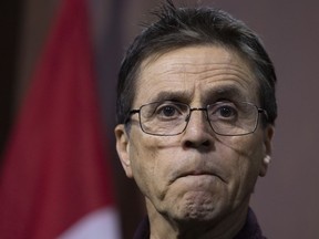 Hassan Diab holds a news conference on Parliament Hill, in Ottawa Friday, February 7 , 2020. Diab is seeking compensation from the federal government of Canada over his extradition to France on allegations of terrorism.