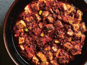 Mapo tofu (mapo doufu) from The Food of Sichuan.