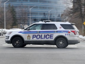 An Ottawa police car on Montreal Road. Some neighbourhoods are much more dangerous than others.