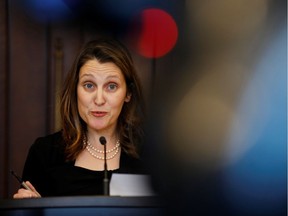 Deputy Prime Minister Chrystia Freeland.