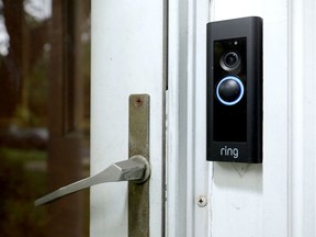 A doorbell device with a built-in camera