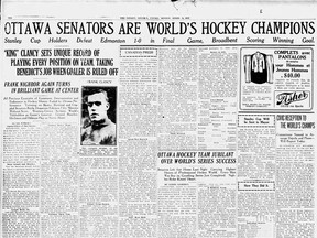 Frank 'King' Clancy played six different positions in game 2 of the final – a record that still stands.