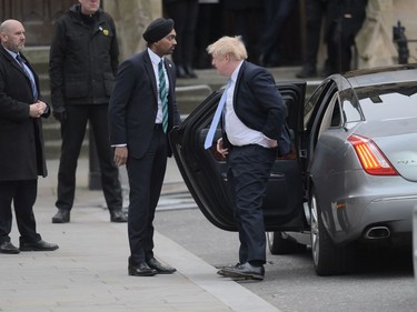 LONDON, ENGLAND - MARCH 09: Boris Johnson attends the Commonwealth Day Service 2020 at Westminster Abbey on March 09, 2020 in London, England. The Commonwealth represents 2.4 billion people and 54 countries, working in collaboration towards shared economic, environmental, social and democratic goals.