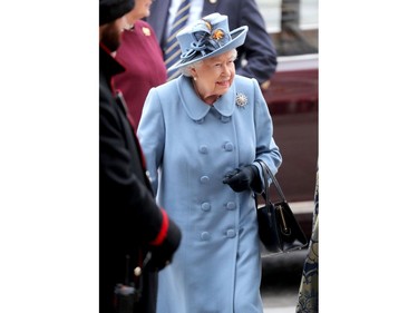 LONDON, ENGLAND - MARCH 09: Queen Elizabeth II attends the Commonwealth Day Service 2020 at Westminster Abbey on March 09, 2020 in London, England. The Commonwealth represents 2.4 billion people and 54 countries, working in collaboration towards shared economic, environmental, social and democratic goals.