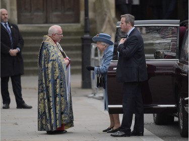 LONDON, ENGLAND - MARCH 09: Queen Elizabeth II attends the Commonwealth Day Service 2020 at Westminster Abbey on March 09, 2020 in London, England. The Commonwealth represents 2.4 billion people and 54 countries, working in collaboration towards shared economic, environmental, social and democratic goals.