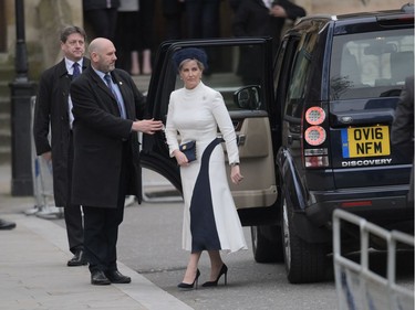 LONDON, ENGLAND - MARCH 09: Sophie Countess of Wessex attends the Commonwealth Day Service 2020 at Westminster Abbey on March 09, 2020 in London, England. The Commonwealth represents 2.4 billion people and 54 countries, working in collaboration towards shared economic, environmental, social and democratic goals.