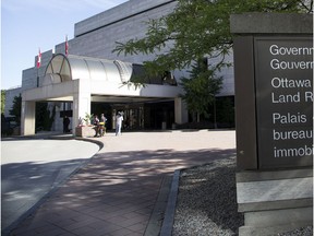 Stock file photo of Ottawa Courthouse, (Elgin Street) on Monday morning. Photo by Wayne Cuddington/ Postmedia