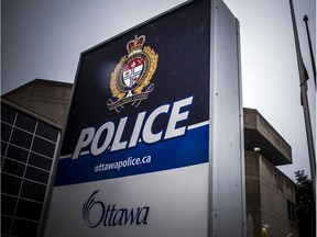 Ottawa Police Service headquarters on Elgin Street.