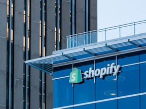 Shopify headquarters on Elgin Street in Ottawa.