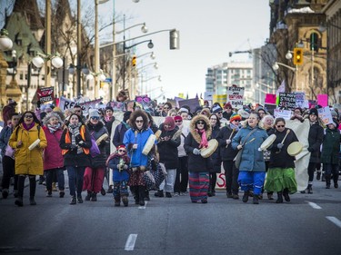 The 4th Annual Ottawa Women's March made its way from Parliament Hill to Ottawa City Hall, marching to protest oppression and discrimination in Ottawa, Canada and Globally.