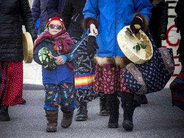 The 4th Annual Ottawa Women's March made its way from Parliament Hill to Ottawa City Hall on Saturday.