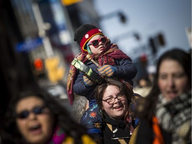 The 4th Annual Ottawa Women's March, Saturday, March 7, 2020.