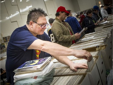 Dan Meloche was at the Capital Comic Book Convention that was held at the Delta hotel Sunday March 8, 2020.  Ashley Fraser/Postmedia